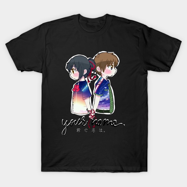 kimi no na wa T-Shirt by Quintyne95